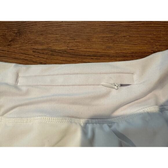 Zelle Women's Everyday Tennis Skort White Size XXL โ NWT with Built-In Shorts - Picture 4 of 9